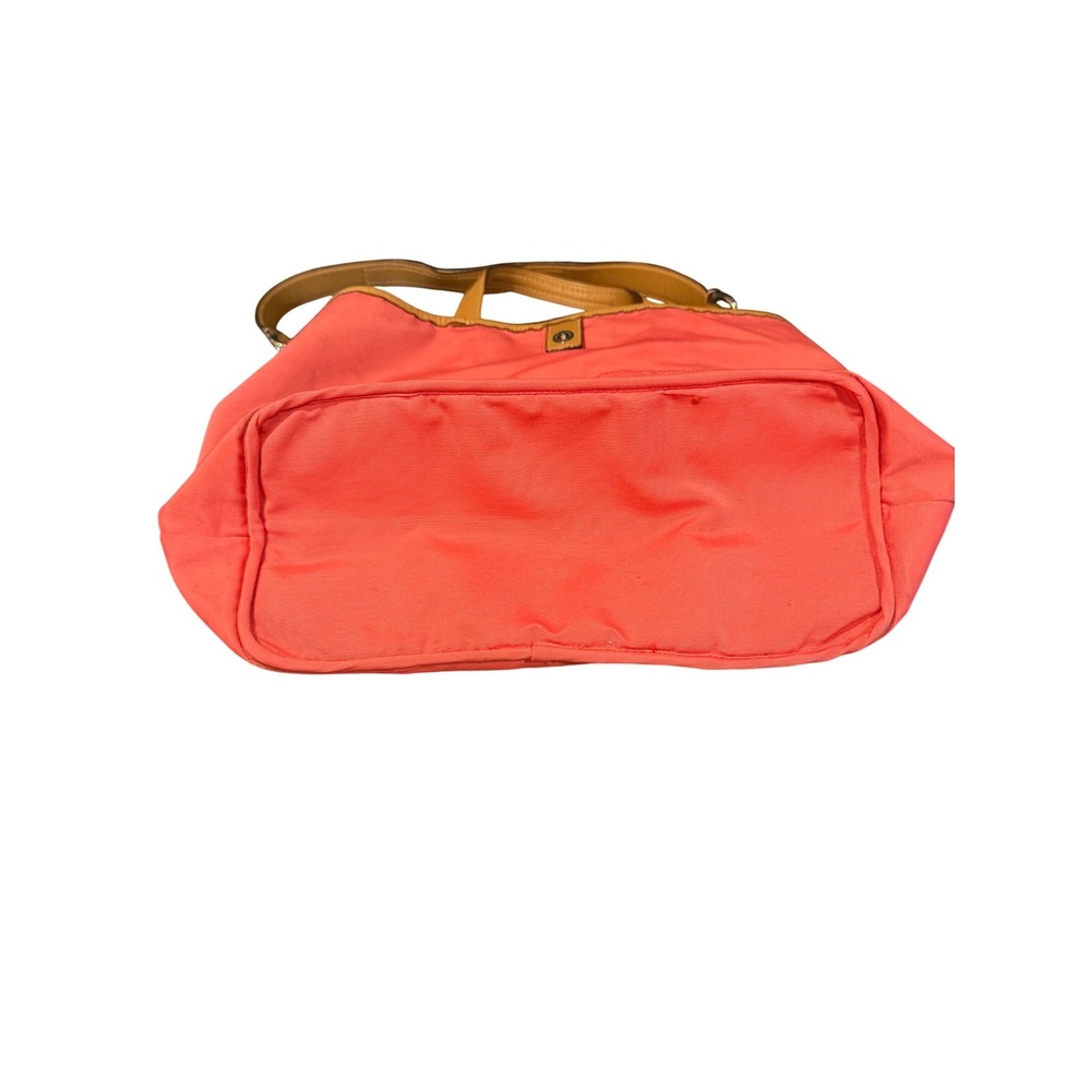 Coach Hadley Tan Leather Bag Coral Interior A1461 F22723 - Picture 7 of 9